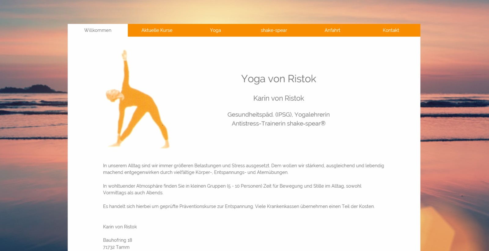Yoga von Ristok